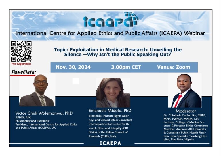 Exploitation in Medical Research: Unveiling the Silence – Why isn’t the Public Speaking Out