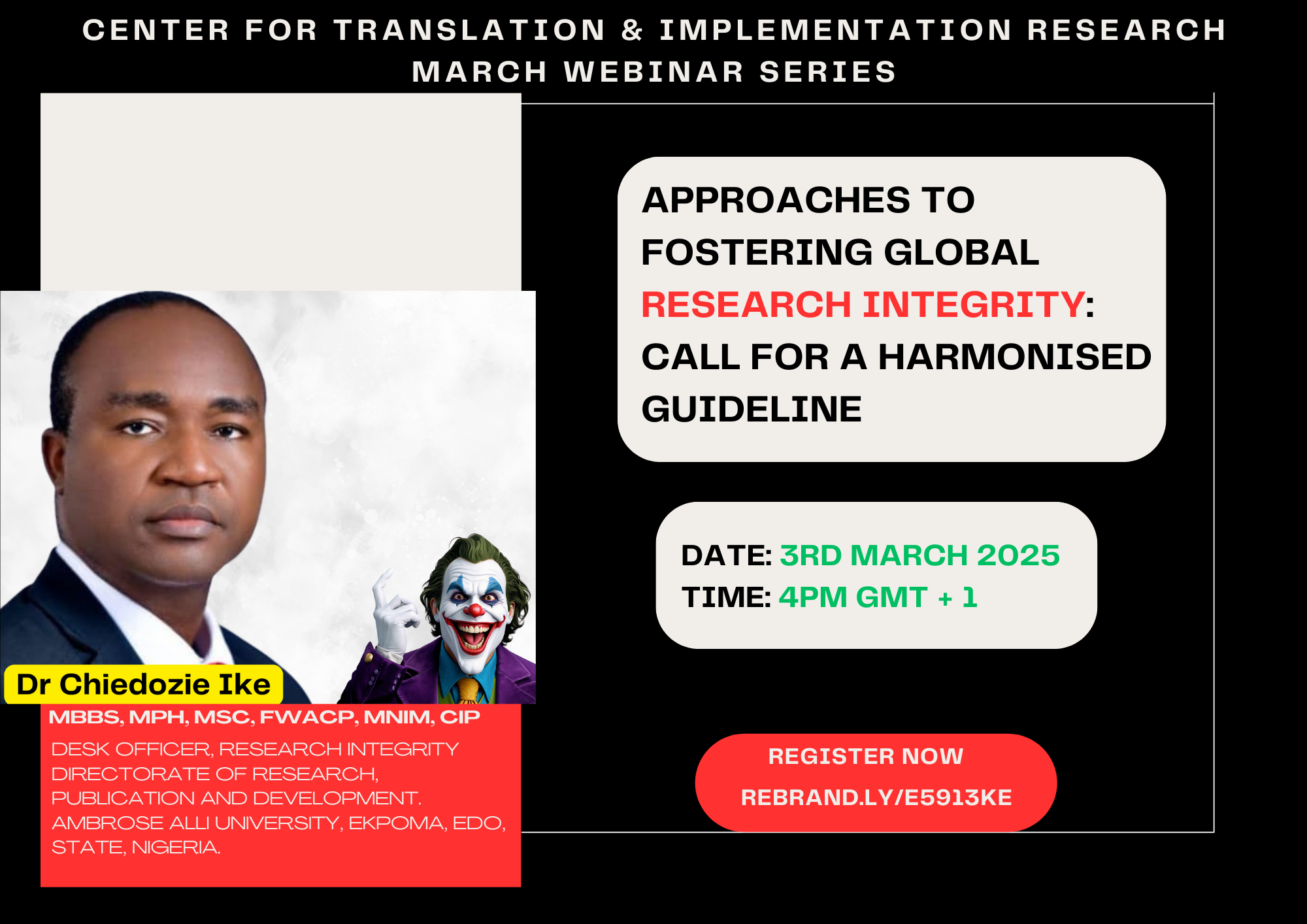 CTAIR 2025 March Webinar – A Must-Attend Event on Research Integrity