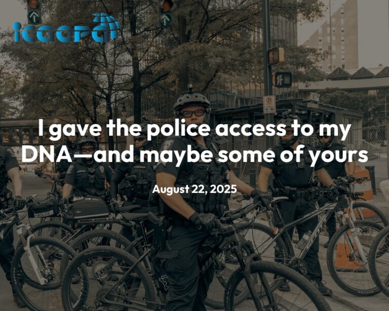 I gave the police access to my DNA—and maybe some of yours