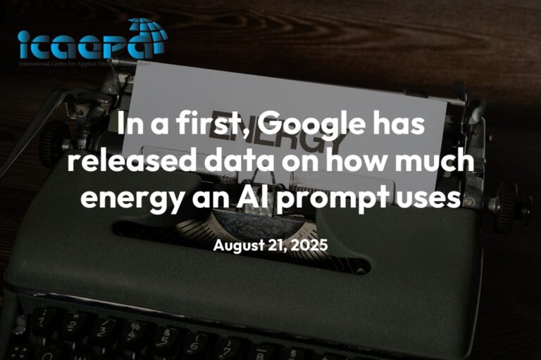In a first, Google has released data on how much energy an AI prompt uses