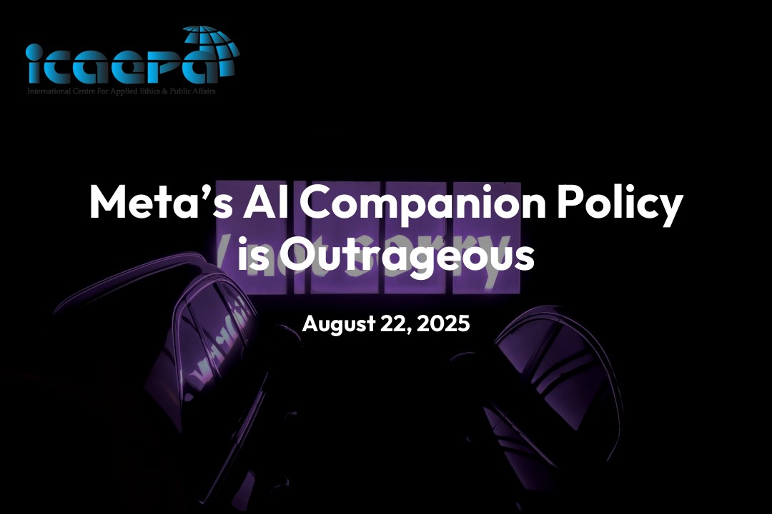 Meta’s AI Companion Policy is Outrageous