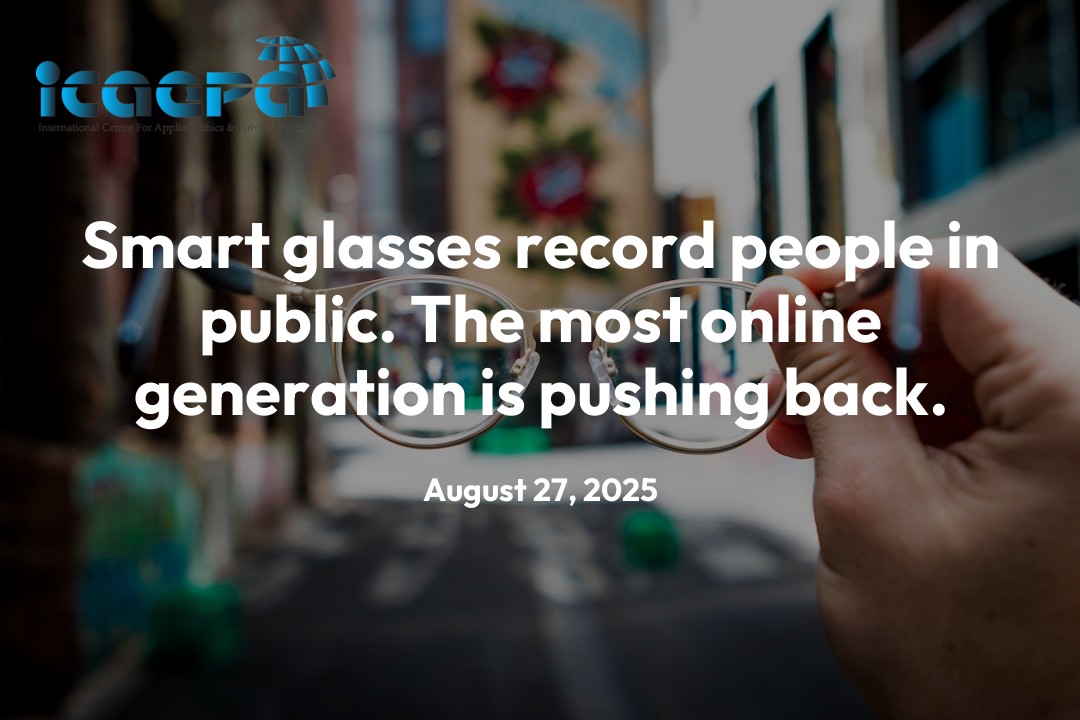 Smart glasses record people in public. The most online generation is pushing back.