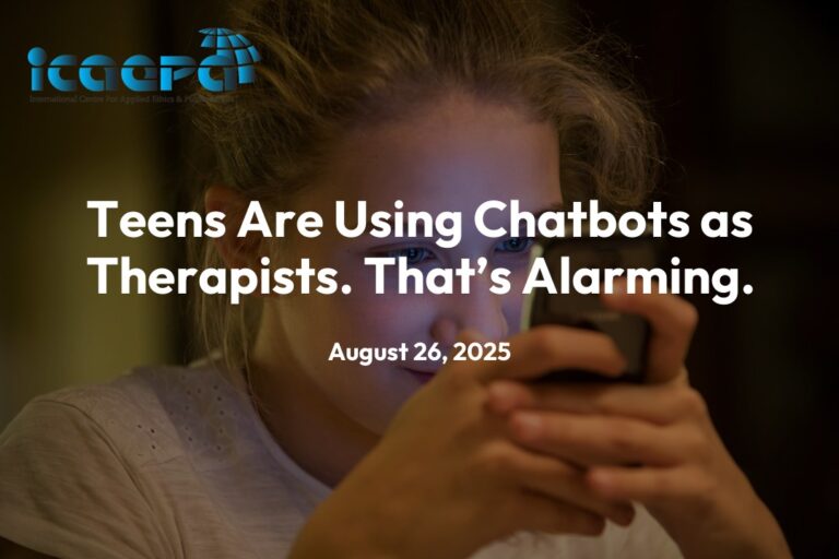 Teens Are Using Chatbots as Therapists. That’s Alarming.
