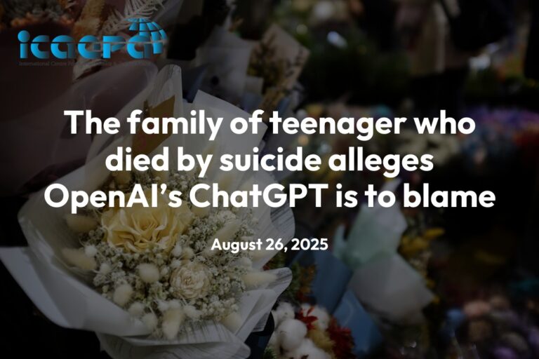 The family of teenager who died by suicide alleges OpenAI’s ChatGPT is to blame