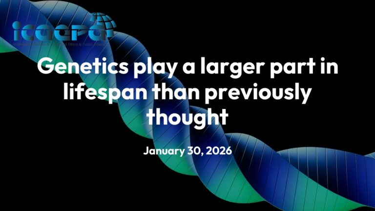 Genetics play a larger part in lifespan than previously thought