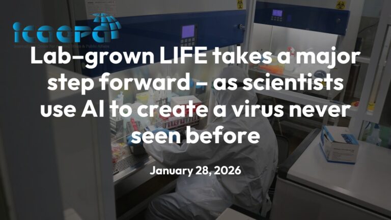 Lab–grown LIFE takes a major step forward – as scientists use AI to create a virus never seen before