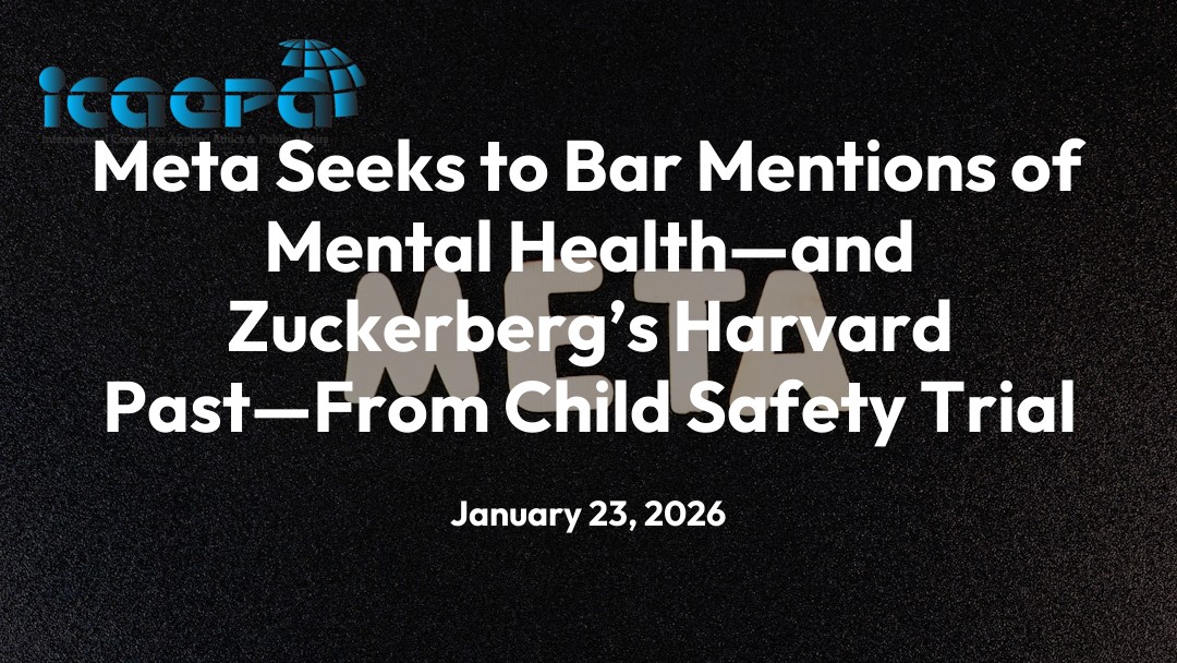 Meta Seeks to Bar Mentions of Mental Health—and Zuckerberg’s Harvard Past—From Child Safety Trial