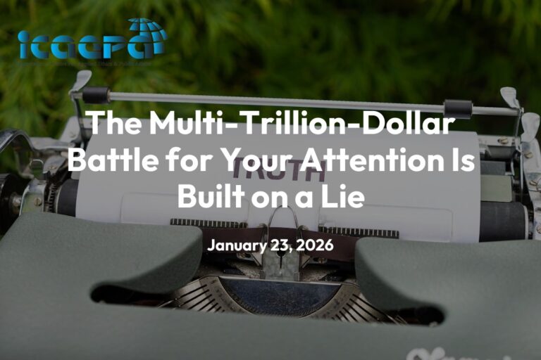 The Multi-Trillion-Dollar Battle for Your Attention Is Built on a Lie