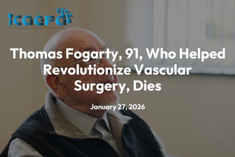 Thomas Fogarty, 91, Who Helped Revolutionize Vascular Surgery, Dies