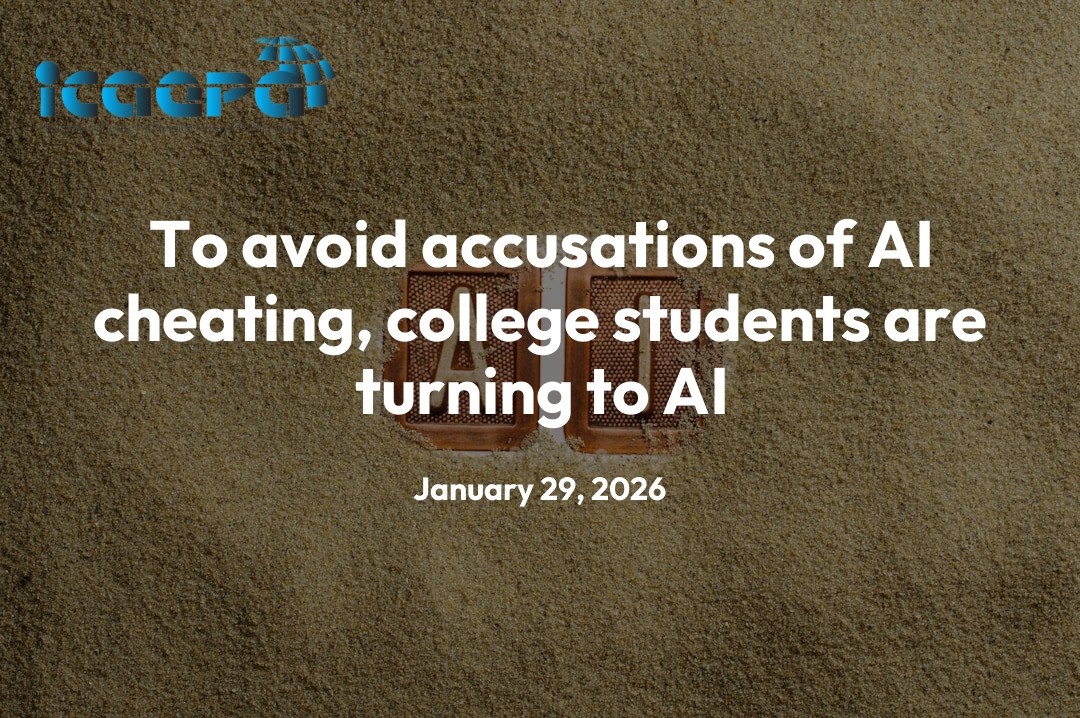 To avoid accusations of AI cheating, college students are turning to AI