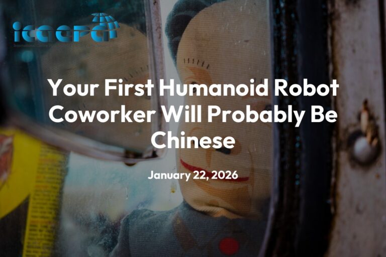 Your First Humanoid Robot Coworker Will Probably Be Chinese