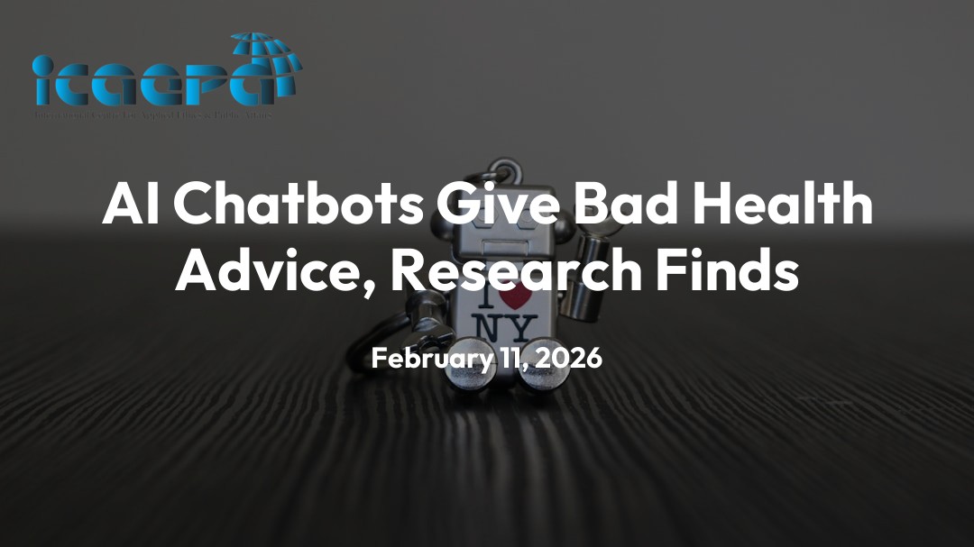 AI Chatbots Give Bad Health Advice, Research Finds