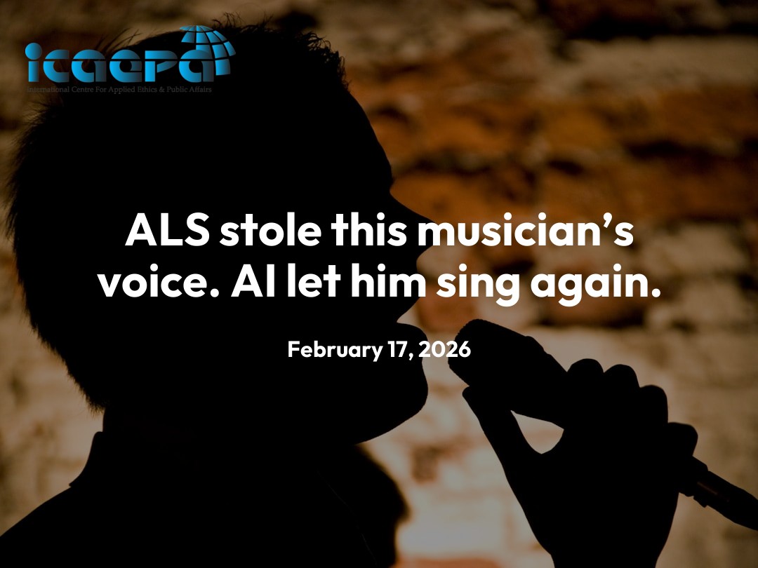 ALS stole this musician’s voice. AI let him sing again.