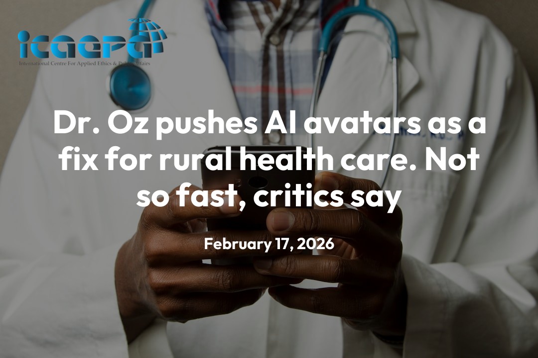 Dr. Oz pushes AI avatars as a fix for rural health care. Not so fast, critics say