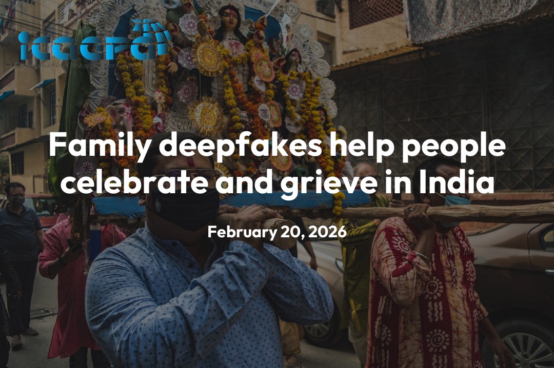 Family deepfakes help people celebrate and grieve in India