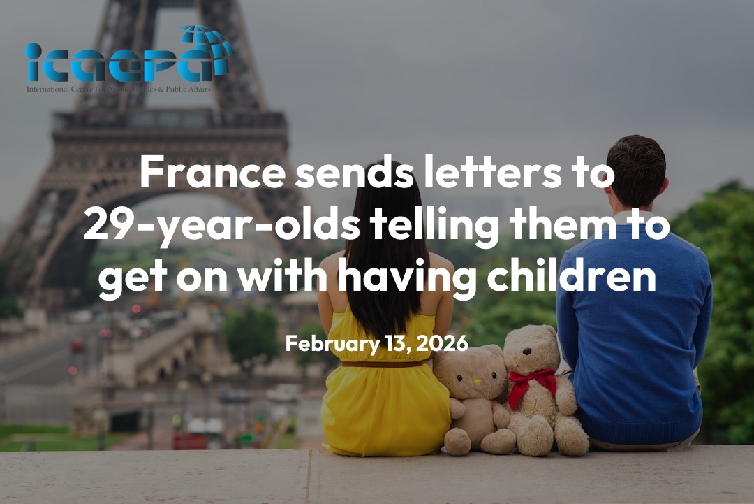 France sends letters to 29-year-olds telling them to get on with having children
