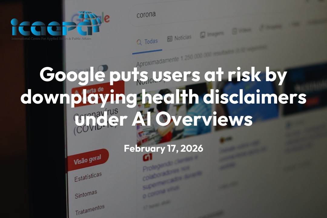 Google puts users at risk by downplaying health disclaimers under AI Overviews