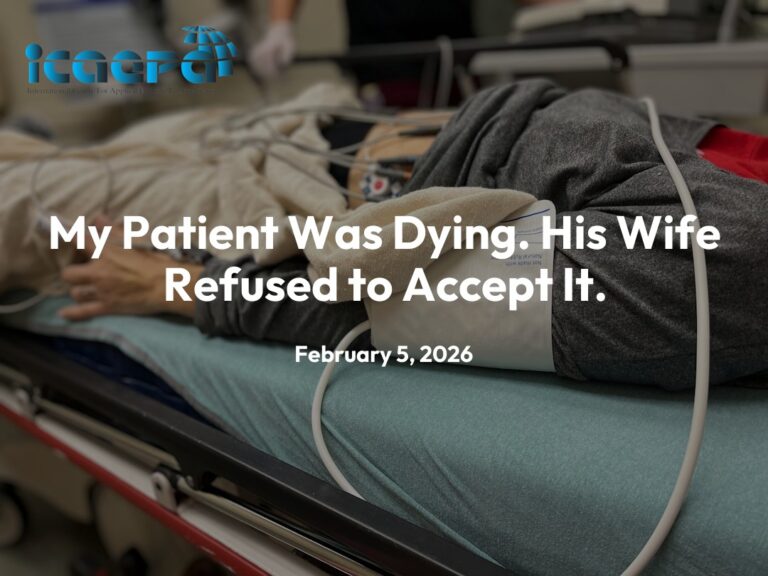 My Patient Was Dying. His Wife Refused to Accept It.