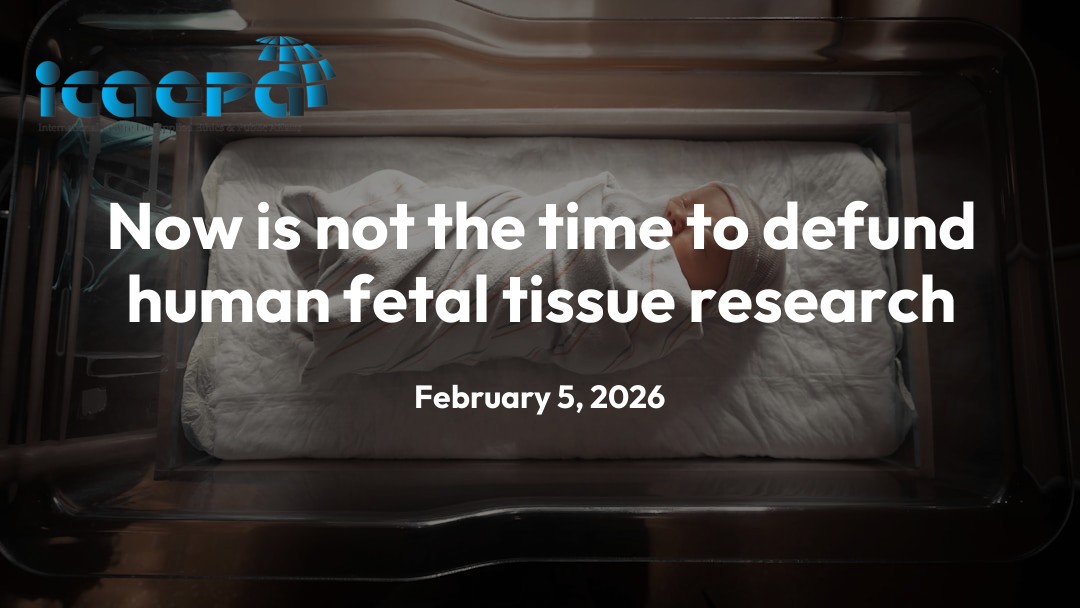 Now is not the time to defund human fetal tissue research
