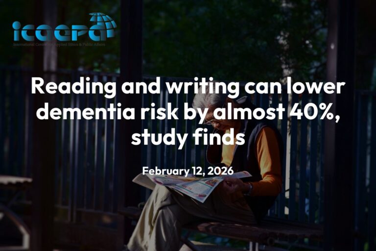 Reading and writing can lower dementia risk by almost 40%, study finds