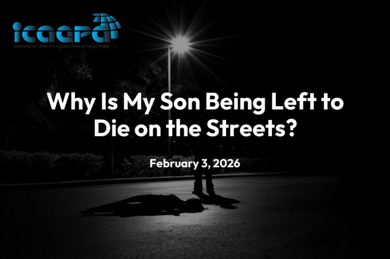 Why Is My Son Being Left to Die on the Streets?