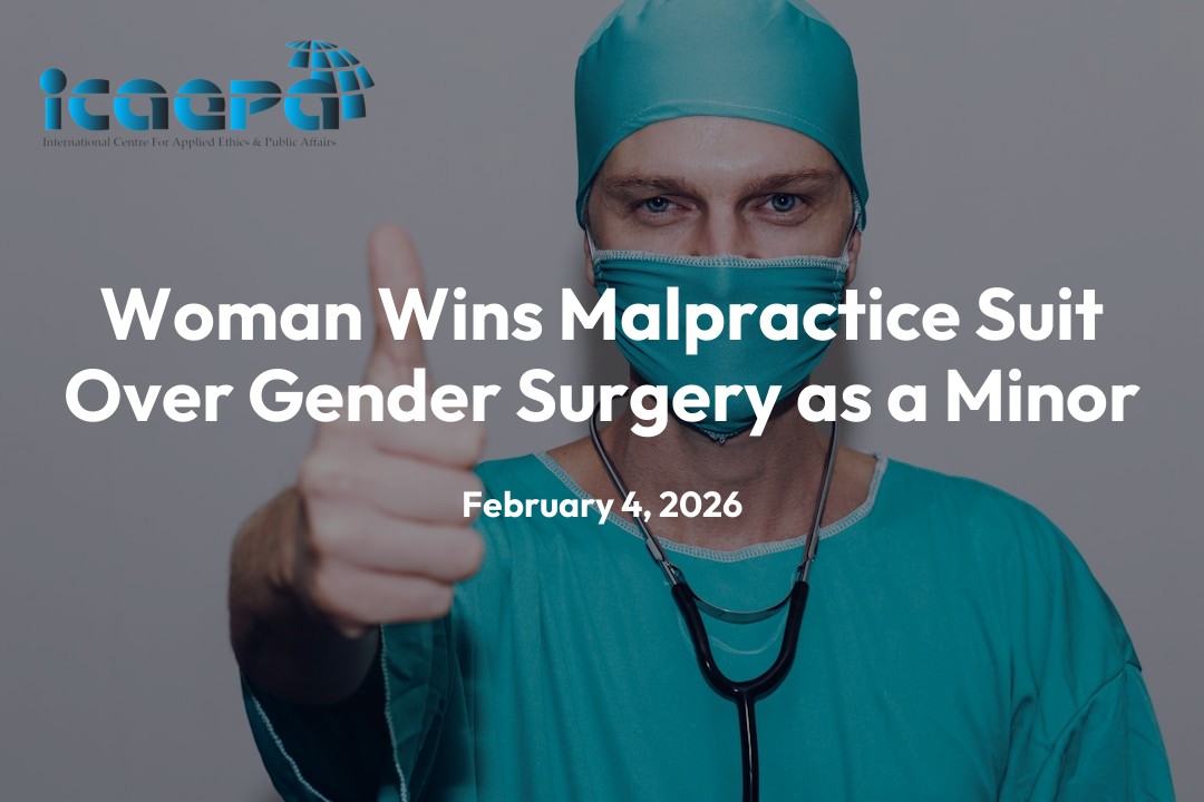 Woman Wins Malpractice Suit Over Gender Surgery as a Minor